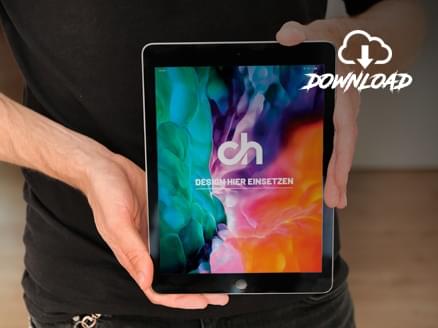 iPad Air Mockup PSD kostenloser Download