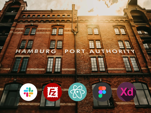 Modernes Hamburger Webdesign