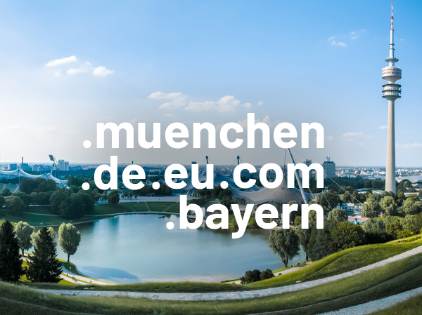 Münchner Domains für Webseiten