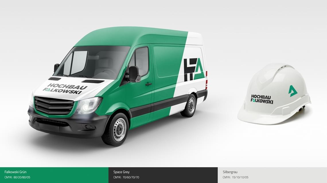 Hochbau Falkowski Berlin Logodesign Referenzen