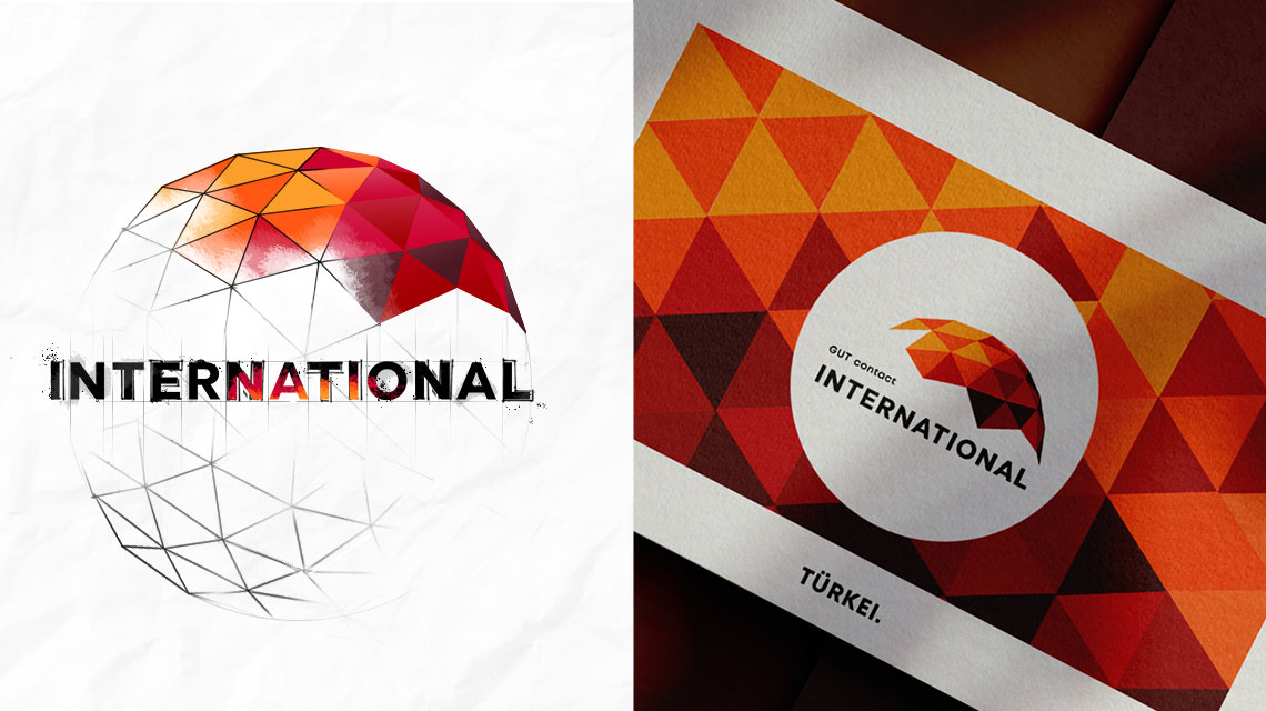 GUT Contact International Logo Design