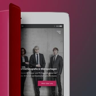 Fotografen Webdesign Referenz