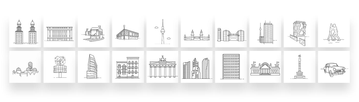 berlin icon svg download