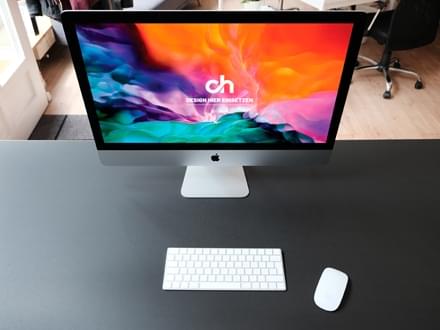 kostenlose imac büro agentur photoshop psd mockup download