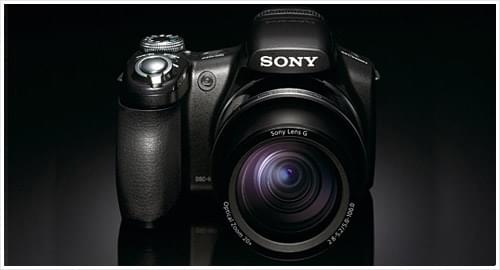 Bridgekamera Sony HX1 in Schwarz